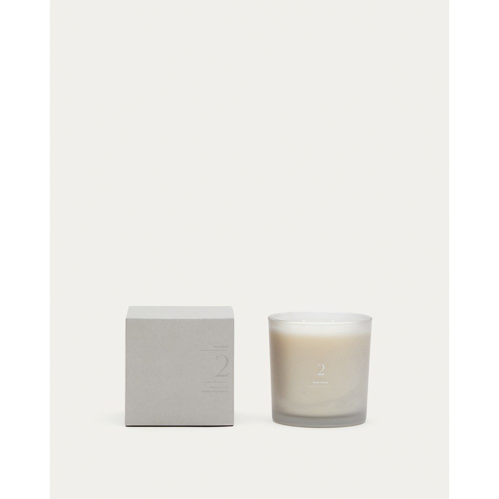 Świeca zapachowa czas palenia 50 h Sweet Vanilla – Kave Home (zdjęcie 5)