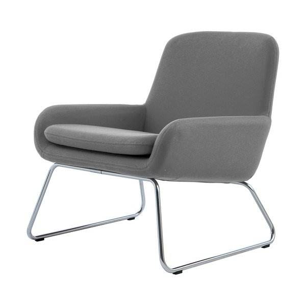 Jasnoszary fotel Softline Coco-image-3