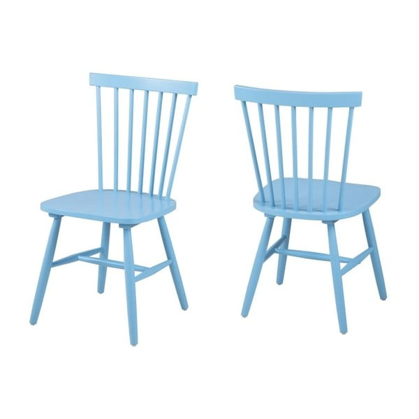 Niebieskie krzesło Actona Riano