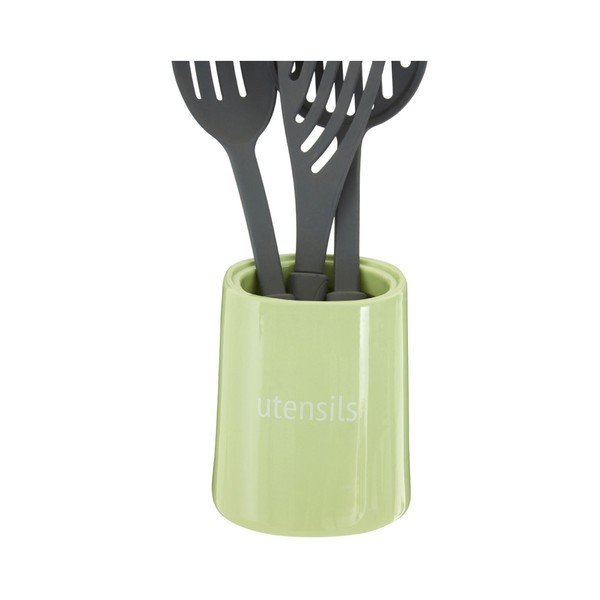 Zielony pojemnik na przybory kuchenne Premier Housewares Fletcher, 800 ml-image-1