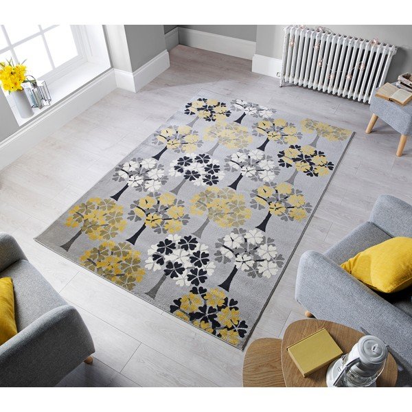 Dywan Flair Rugs Blossom Tree Ochre, 160x230 cm-image-3