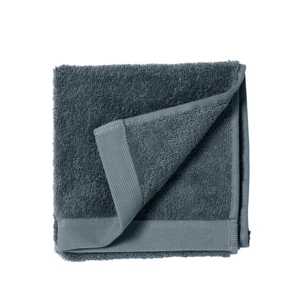 Niebieski ręcznik z bawełny frotte Södahl China, 60x40 cm-image-2