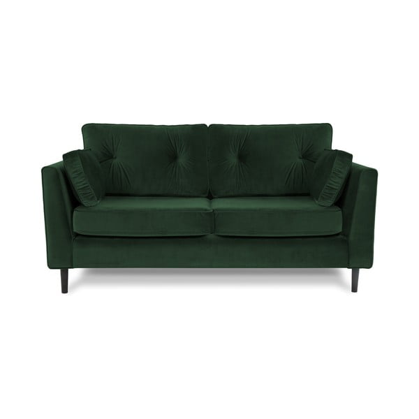 Ciemnozielona sofa Vivonita Portobello, 180 cm