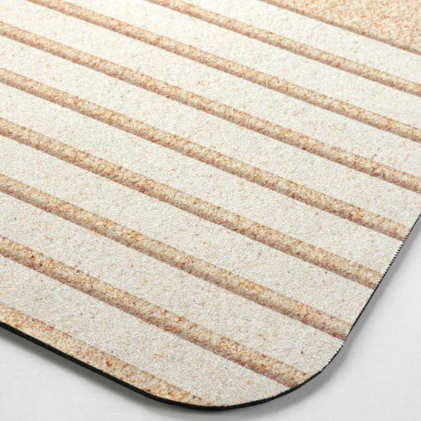 Jasnobrązowy dywanik łazienkowy 50x80 cm Adriel – douceur d'intérieur-image-3