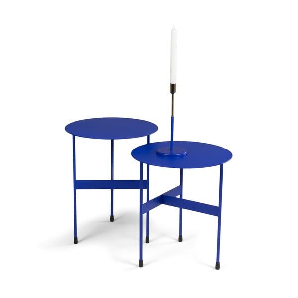 Metalowy okrągły stolik ø 45 cm Mira – Spinder Design-image-2