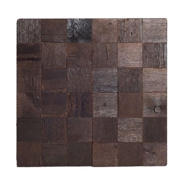 Dekoracja ścienna Wooden Brown, 60x60 cm