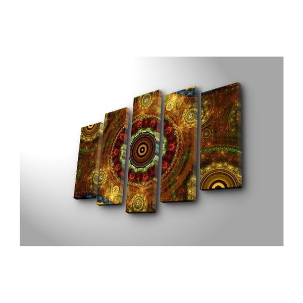 Obraz wieloczęściowy Boho, 105x70 cm-image-3