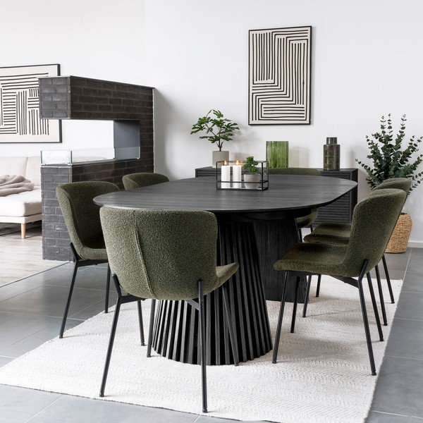 Rozkładany stół z dodatkowym blatem w dekorze dębu Osaka – House Nordic-image-1