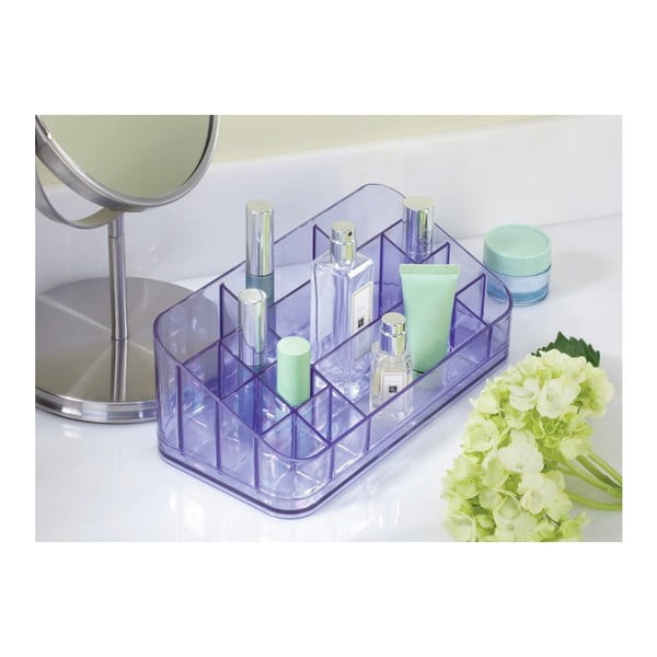 Fioletowy organizer InterDesign Fresh Vanity-image-3