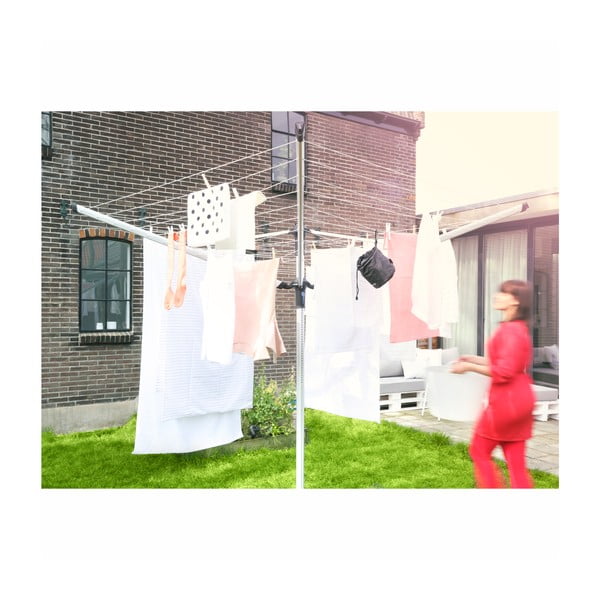 Ogrodowa suszarka na pranie w kolorze srebra 60 m Lift-o-Matic Advance – Brabantia-image-3