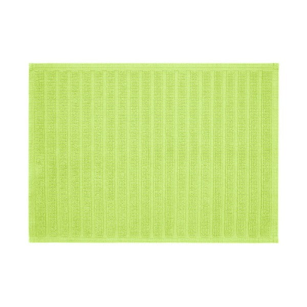 Zielony dywanik łazienkowy Jalouse Maison Tapis De Bain Duro Citron Vert, 50x70 cm