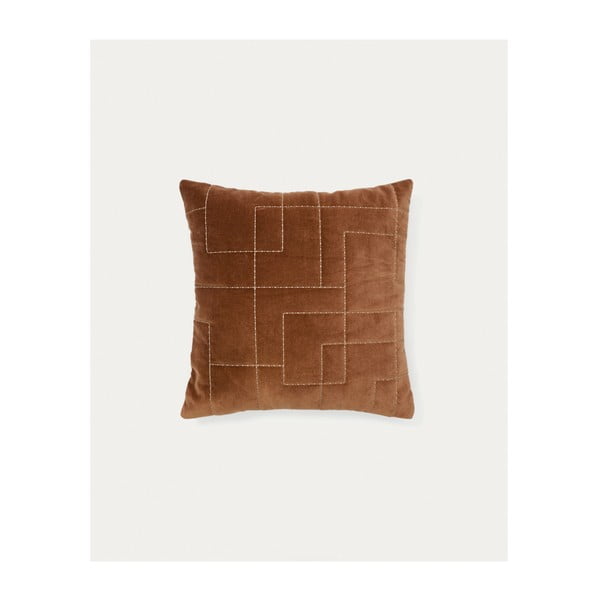 Aksamitna poszewka na poduszkę 45x45 cm Prila – Kave Home-image-3