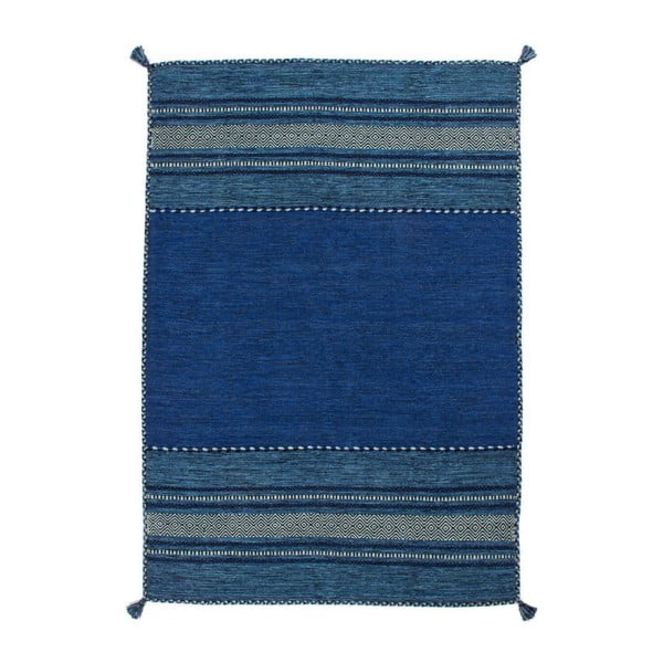 Niebieski dywan Kayoom Native Blau, 160x230 cm