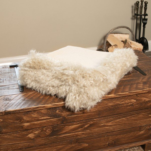 Lniano-futrzany koc 140x180 cm – Native Natural-image-2