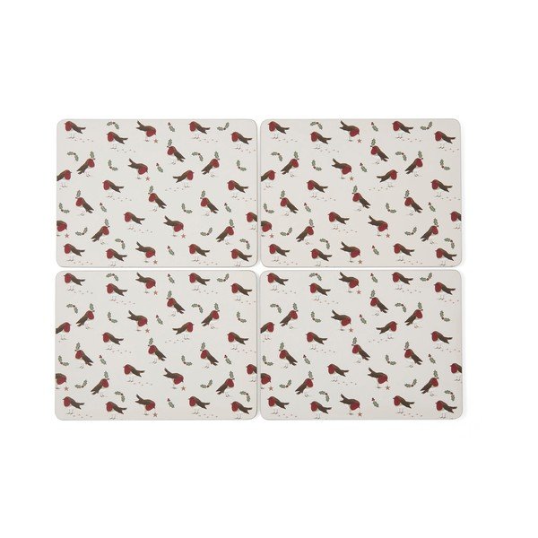 Korkowe maty stołowe zestaw 4 szt. 21,5x29 cm Robin's Retreat – Cooksmart ®