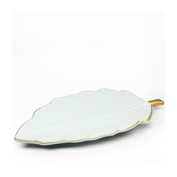 Ceramiczna taca dekoracyjna Leaf – Mioli Decor