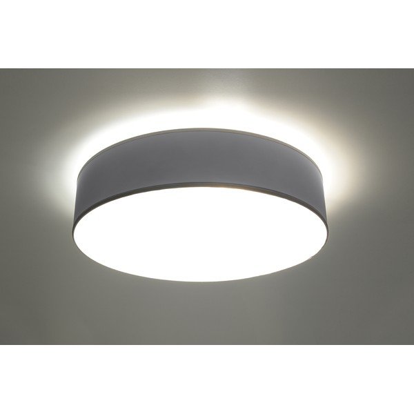 Lampa sufitowa w kolorze srebra ø 55 cm Atis – Sollux-image-1