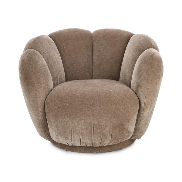 Szarobrązowy fotel Tulip – Bizzotto-image-2