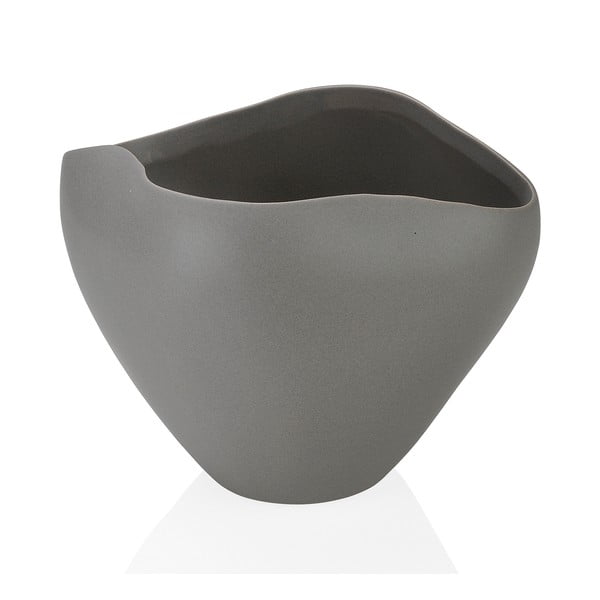 Szara Ceramiczny wazon Andrea House Ceramic, 25,5 cm