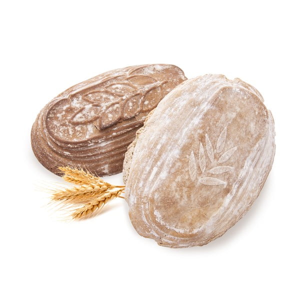 Rattanowy koszyk do wyrastania chleba Orion Listki, 32x15 cm-image-1