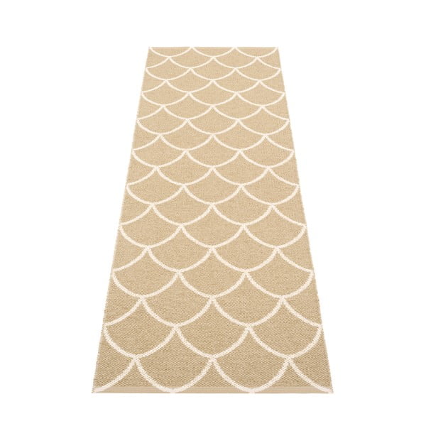 Beżowy chodnik odpowiedni na zewnątrz 70x225 cm Kotte Sand – Pappelina