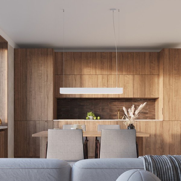 Biała metalowa lampa wisząca LED Nebula – Sollux-image-3