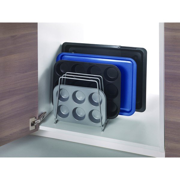 Stojak ze stali nierdzewnej na pokrywki Nevada – Metaltex-image-3