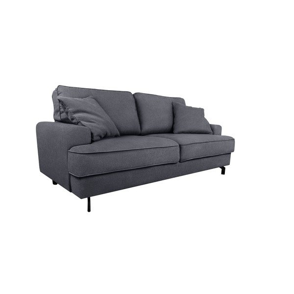 Ciemnoszara sofa 3-osobowa Kooko Home Salsa-image-2