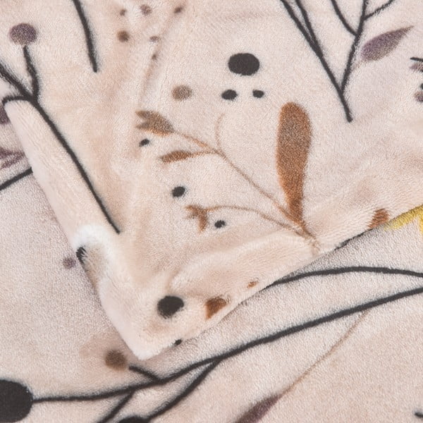 Pościel jednoosobowa z mikropluszu 140x200 cm Valentina – My House-image-3