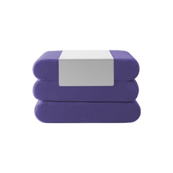 Fioletowy rozkładany puf Softline Bingo Vision Lilac