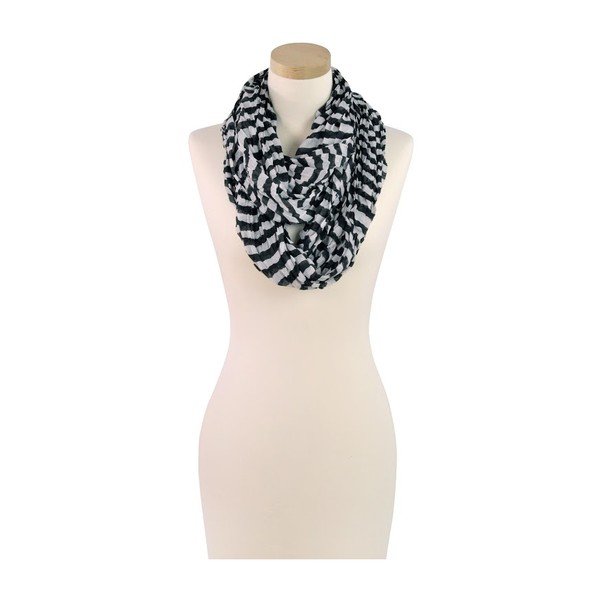 Szal Stripes Black-image-2