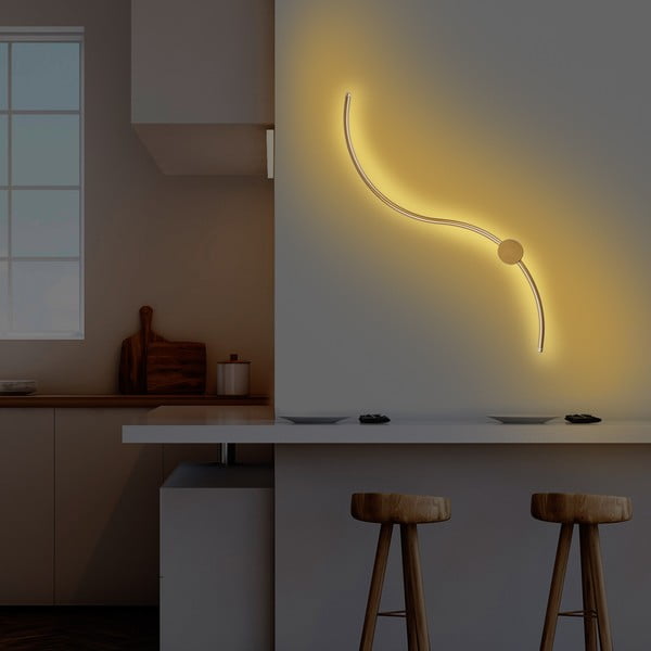 Kinkiet LED w kolorze złota Uyan – Opviq lights-image-4
