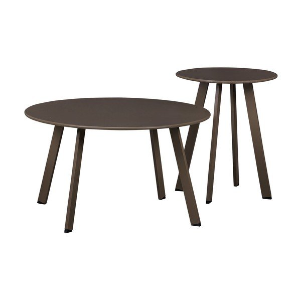 Metalowy okrągły stolik ogrodowy ø 70 cm Fer – WOOOD-image-2