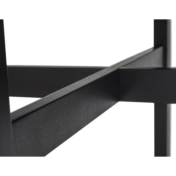 Czarny okrągły stół ø 120 cm Fjord – Hübsch-image-2