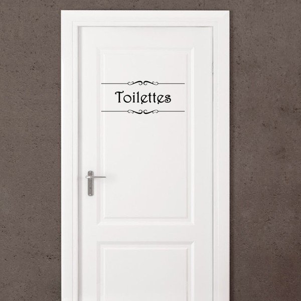Naklejka Ambiance Salle de bain + Toilettes-image-1