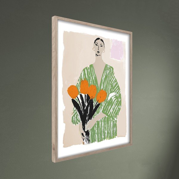 Obraz drukowany z ramą w zestawie 50x70 cm Stella – Styler-image-4