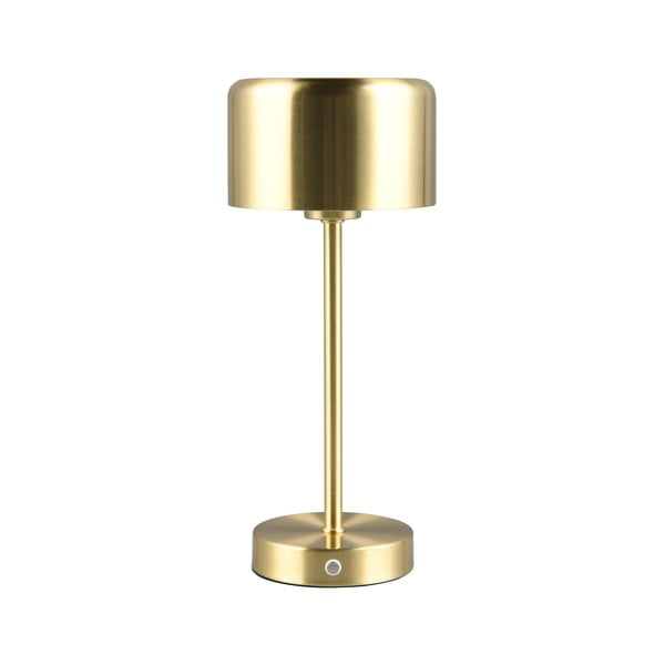 Lampa stołowa LED w kolorze złota ze ściemniaczem (wys. 30 cm) Jeff – Trio
