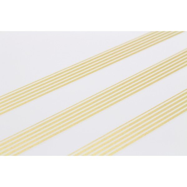 Taśma dekoracyjna washi Border Gold-image-2