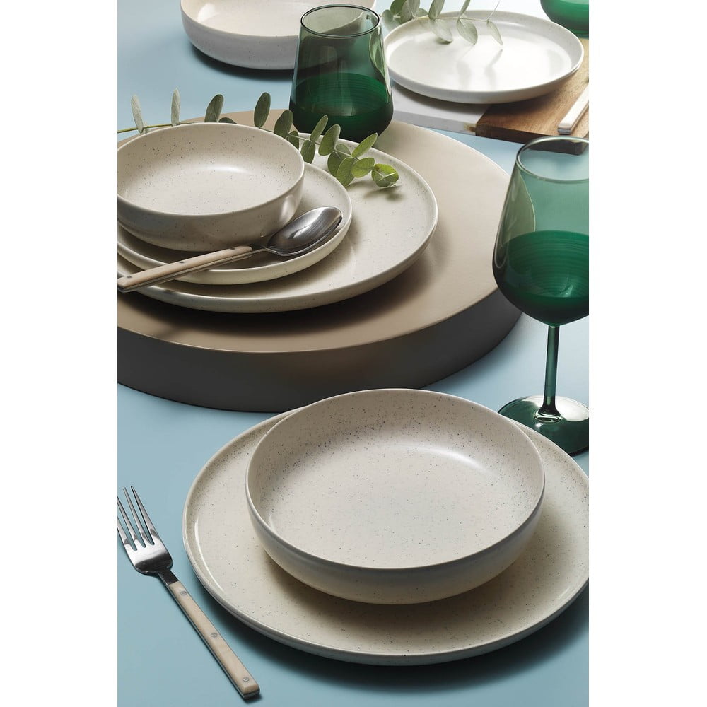 Porcelanowy zestaw talerzy 16 szt. dla 4 osób – Hermia (zdjęcie 3)