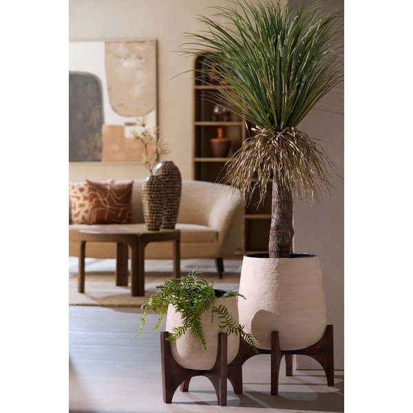 Metalowa osłonka na doniczkę ø 36 cm Karuna – Light & Living-image-2