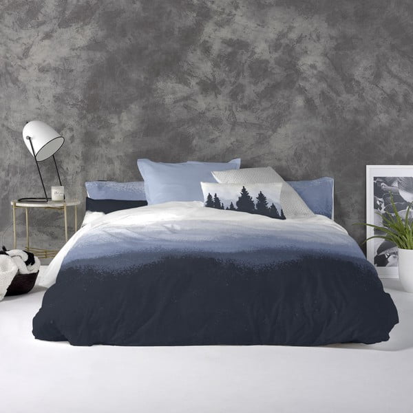 Bawełniana poszwa na kołdrę Blanc Nightfall, 140x200 cm-image-1