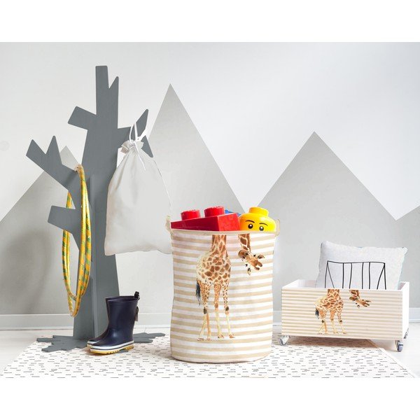 Składany koszyk Really Nice Things Quirky Giraffe-image-1