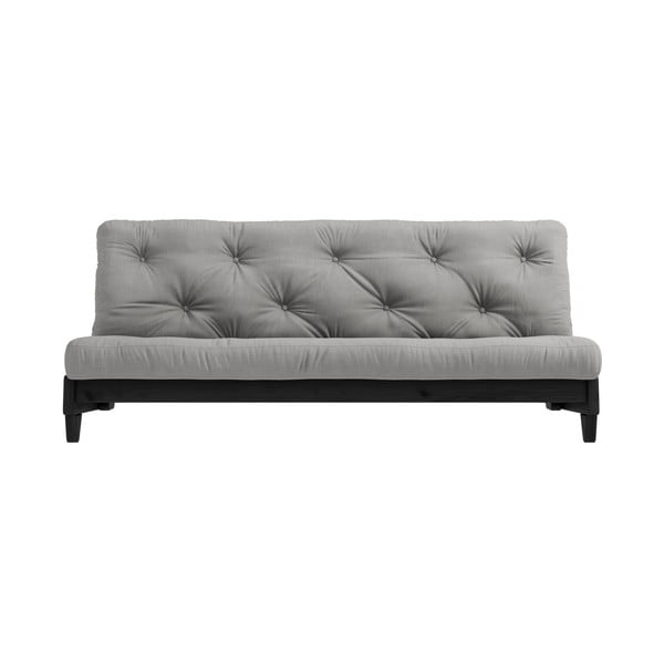 Sofa rozkładana z szarym pokryciem Karup Design Fresh Black/Grey
