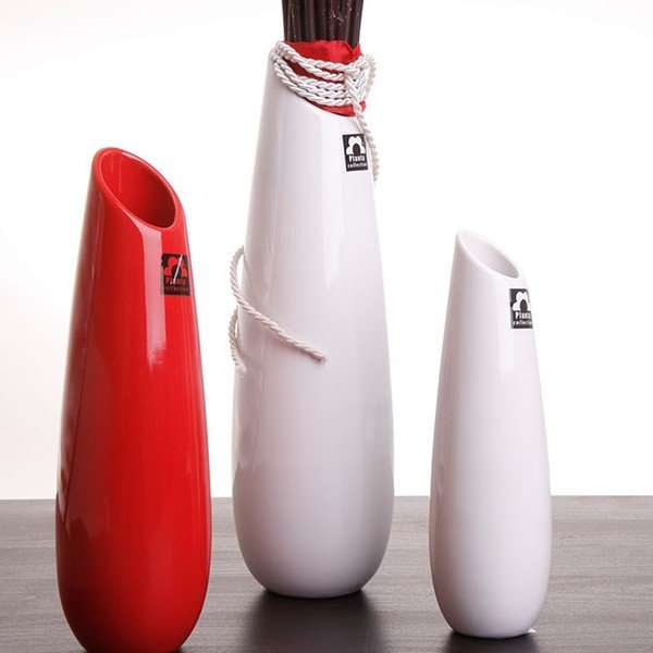 Wazon Save 31 cm, biały-image-1