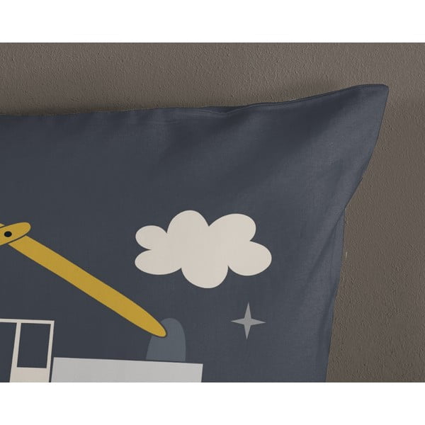 Szara bawełniana pościel dziecięca jednoosobowa 140x200 cm Rush – Good Morning-image-3