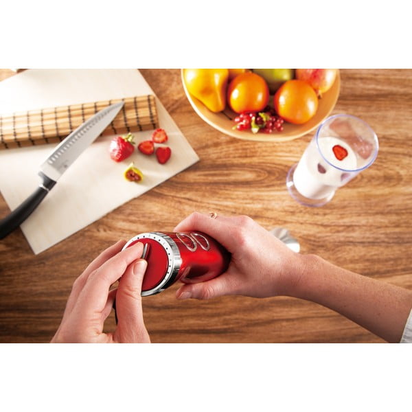 Czerwony blender Burgundy Metallic Line – BerlingerHaus-image-1