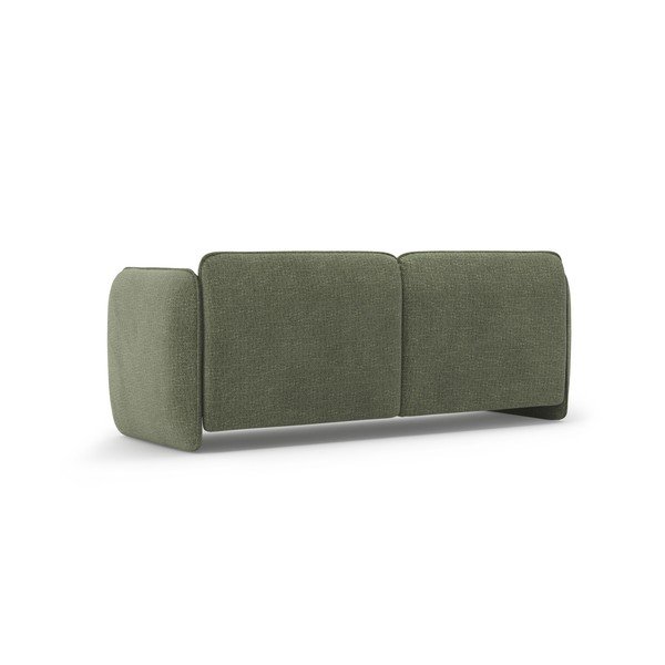 Zielona sofa z tkaniny szenilowej 204 cm Georgia – Micadoni -image-3