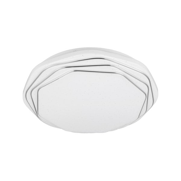 Biała lampa sufitowa LED ø 38 cm Dizzy – Reality