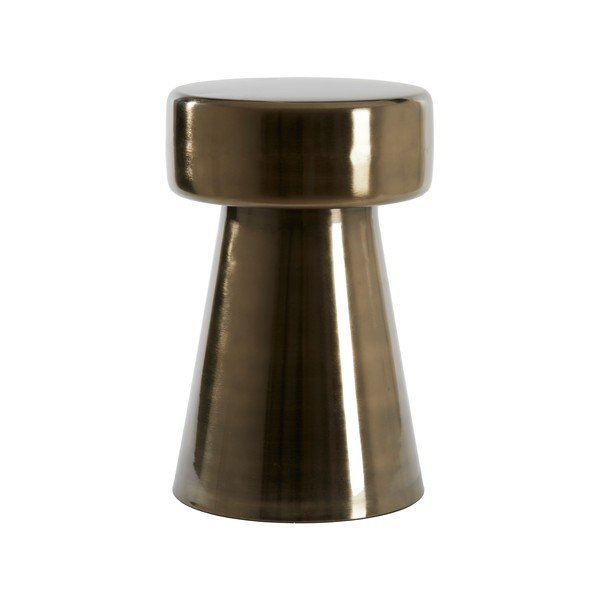 Metalowy okrągły stolik ø 29 cm Dakwa – Light & Living