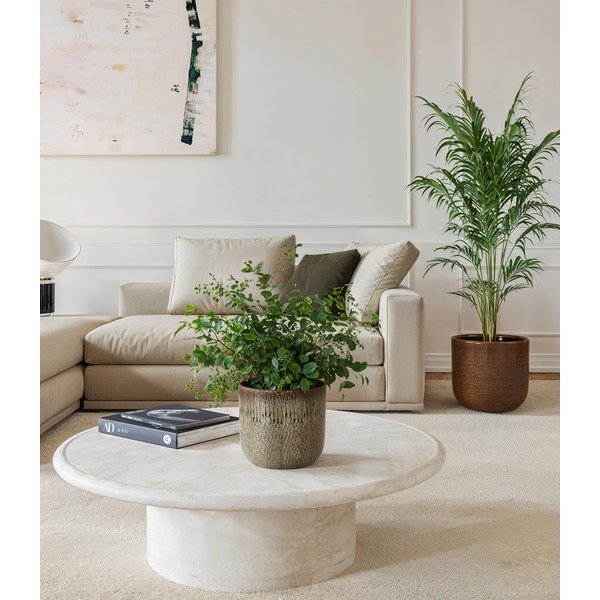 Ceramiczna ręcznie wykonana osłonka na doniczkę ø 23 cm Melissa – Artevasi-image-1
